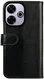 Rosso Element Xiaomi Redmi 13 4G / Poco M6 Hoesje Book Case Wallet Zwart afbeelding 2