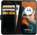 Rosso Element Motorola Moto G34 Hoesje Book Case Wallet Zwart
