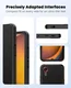 Samsung Galaxy Xcover 7 Hoesje Matte Back Cover Dun TPU Zwart afbeelding 5
