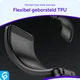 Samsung Galaxy Xcover 7 Hoesje Geborsteld TPU Back Cover Zwart afbeelding 7