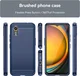 Samsung Galaxy Xcover 7 Hoesje Geborsteld TPU Back Cover Blauw afbeelding 9