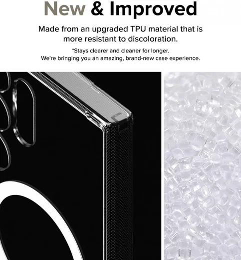 Ringke Fusion Samsung Galaxy S24 Ultra Hoesje MagSafe Transparant afbeelding 8