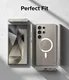 Ringke Fusion Samsung Galaxy S24 Ultra Hoesje MagSafe Transparant afbeelding 10