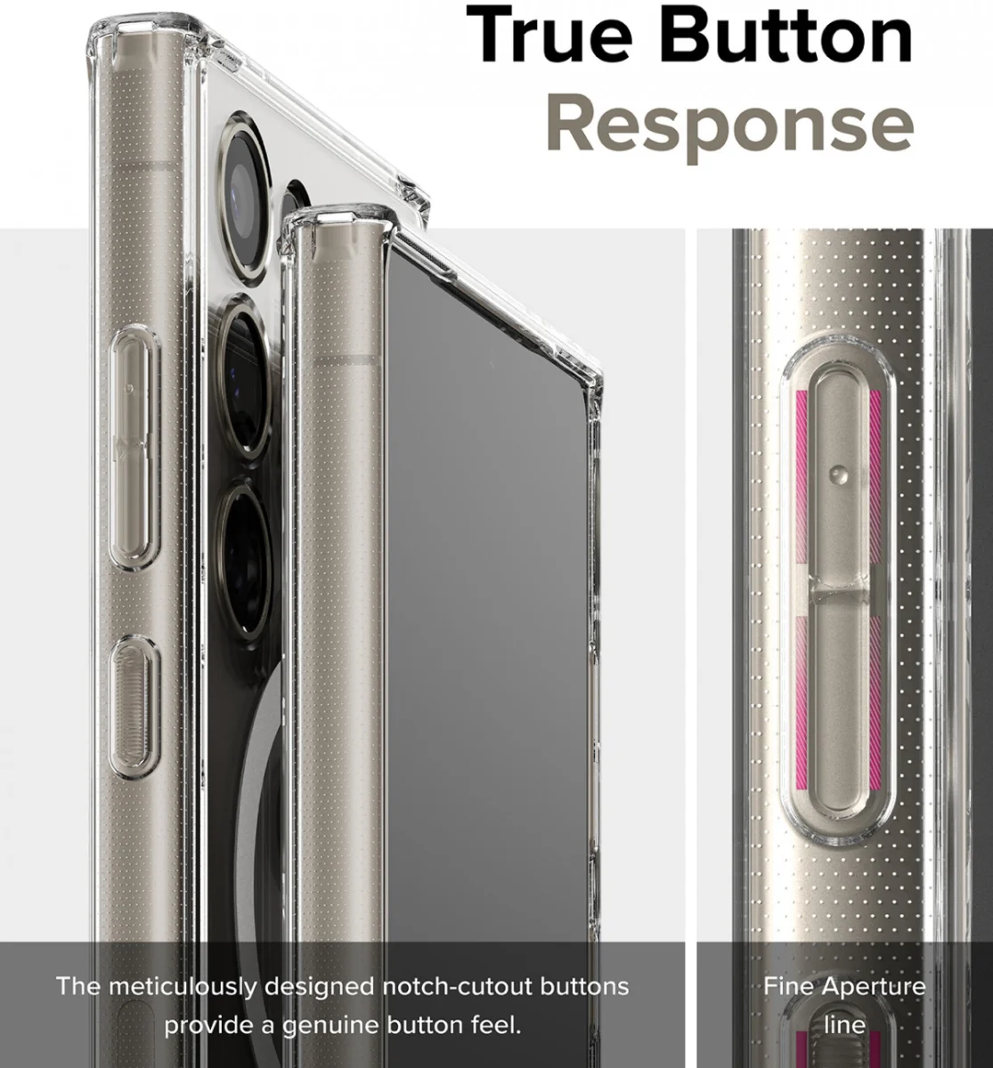 Ringke Fusion Samsung Galaxy S24 Ultra Hoesje MagSafe Transparant afbeelding 12