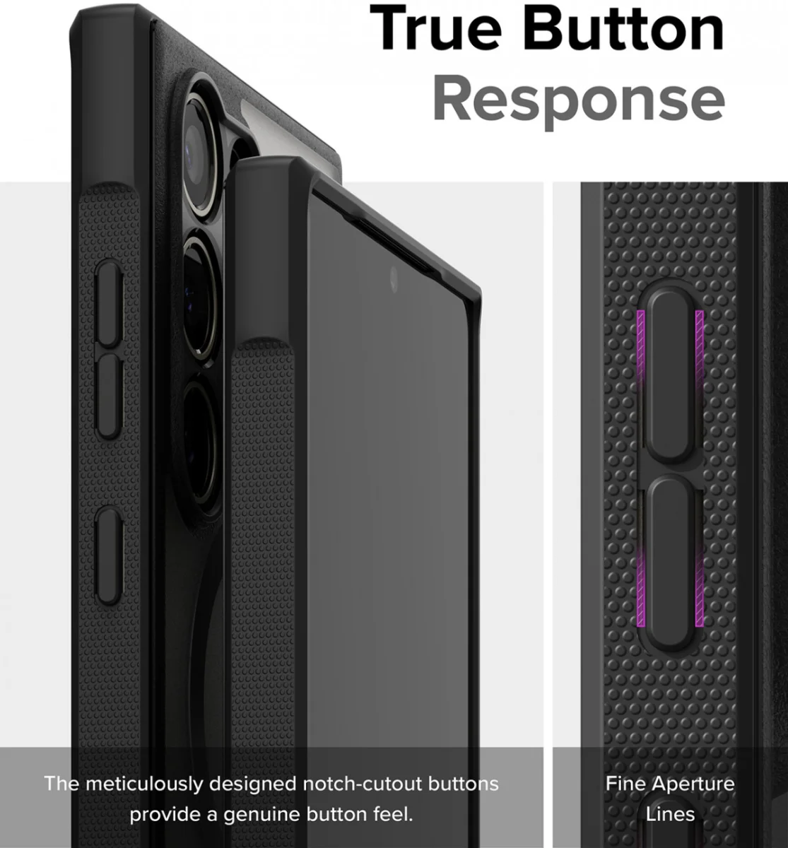 Ringke Fusion Bold Samsung Galaxy S24 Ultra Hoesje MagSafe Matte Zwart afbeelding 14