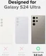 Ringke Fusion Bold Samsung Galaxy S24 Ultra Hoesje MagSafe Matte Zwart afbeelding 15