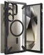 Ringke Fusion X Magnetic Samsung Galaxy S24 Ultra Hoesje MagSafe Zwart afbeelding 1