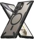 Ringke Fusion X Magnetic Samsung Galaxy S24 Ultra Hoesje MagSafe Zwart afbeelding 2
