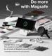 Ringke Fusion X Magnetic Samsung Galaxy S24 Ultra Hoesje MagSafe Zwart afbeelding 3