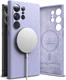 Ringke Silicone Samsung Galaxy S24 Ultra Hoesje MagSafe Paars