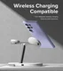 Ringke Silicone Samsung Galaxy S24 Ultra Hoesje MagSafe Paars afbeelding 10