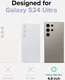 Ringke Silicone Samsung Galaxy S24 Ultra Hoesje MagSafe Paars afbeelding 14