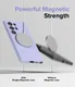 Ringke Silicone Samsung Galaxy S24 Ultra Hoesje MagSafe Paars afbeelding 5