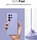 Ringke Silicone Samsung Galaxy S24 Ultra Hoesje MagSafe Paars afbeelding 8