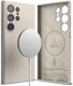 Ringke Silicone Samsung Galaxy S24 Ultra Hoesje MagSafe Beige afbeelding 2