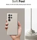 Ringke Silicone Samsung Galaxy S24 Ultra Hoesje MagSafe Beige afbeelding 8
