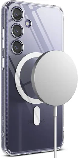 Ringke Fusion Samsung Galaxy S24 Plus Hoesje MagSafe Transparant afbeelding 13