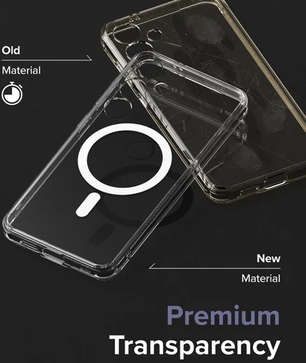 Ringke Fusion Samsung Galaxy S24 Plus Hoesje MagSafe Transparant afbeelding 6
