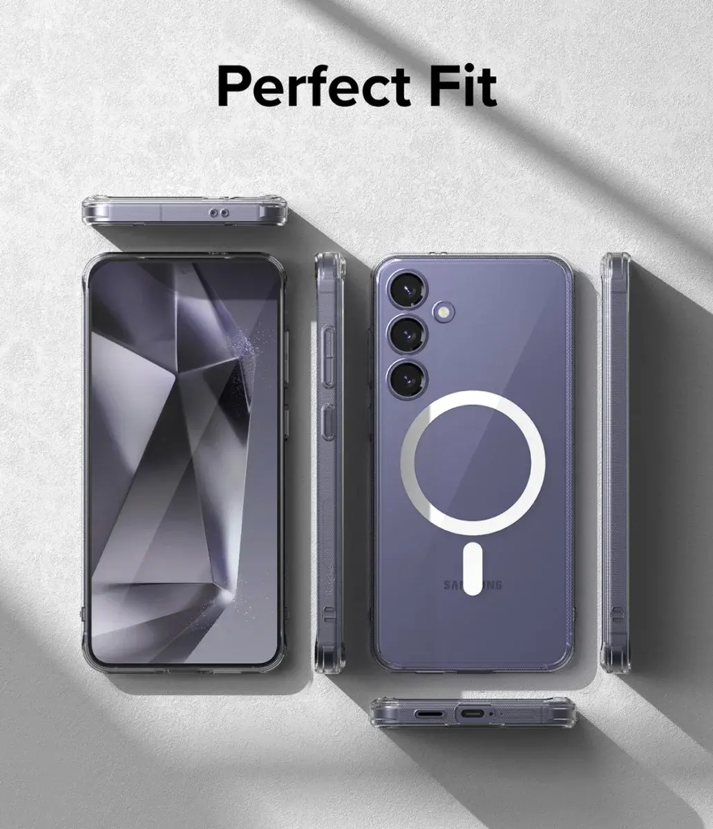 Ringke Fusion Samsung Galaxy S24 Plus Hoesje MagSafe Transparant afbeelding 8