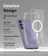 Ringke Fusion Samsung Galaxy S24 Plus Hoesje MagSafe Transparant afbeelding 9