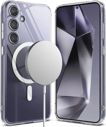 Ringke Fusion Samsung Galaxy S24 Plus Hoesje MagSafe Transparant afbeelding 2