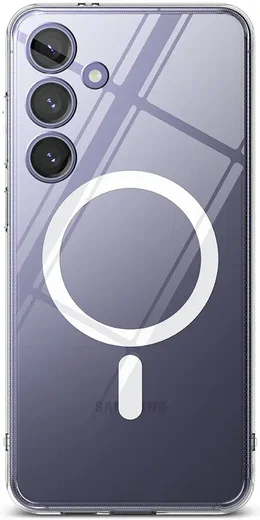 Ringke Fusion Samsung Galaxy S24 Plus Hoesje MagSafe Transparant afbeelding 14