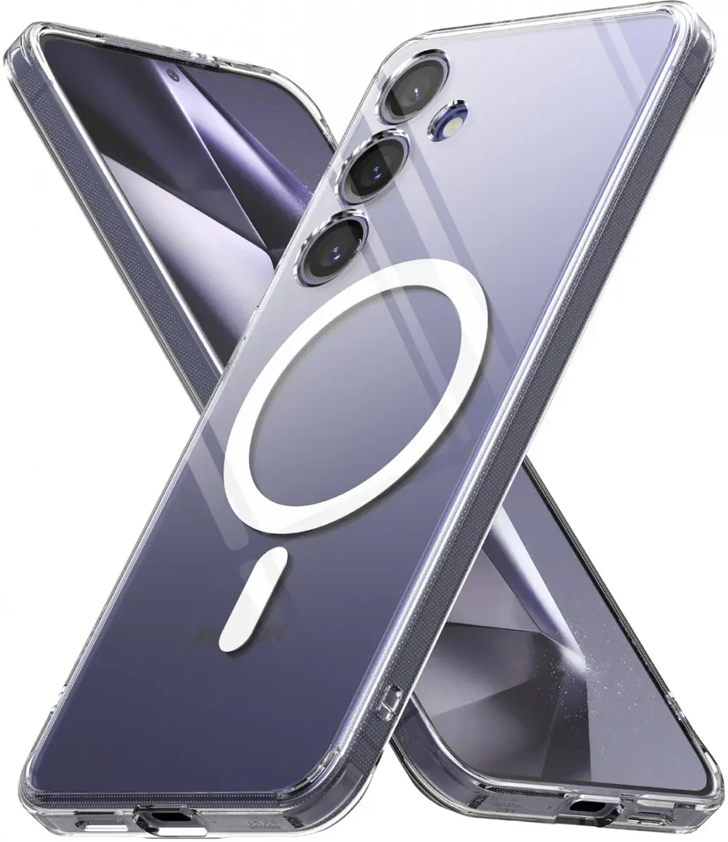 Ringke Fusion Samsung Galaxy S24 Plus Hoesje MagSafe Transparant afbeelding 15