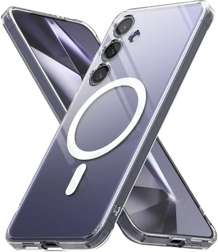 Ringke Fusion Samsung Galaxy S24 Plus Hoesje MagSafe Transparant afbeelding 15