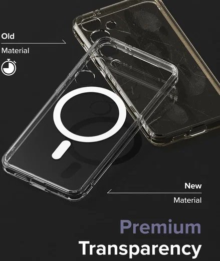 Ringke Fusion Samsung Galaxy S24 Hoesje MagSafe Transparant afbeelding 5