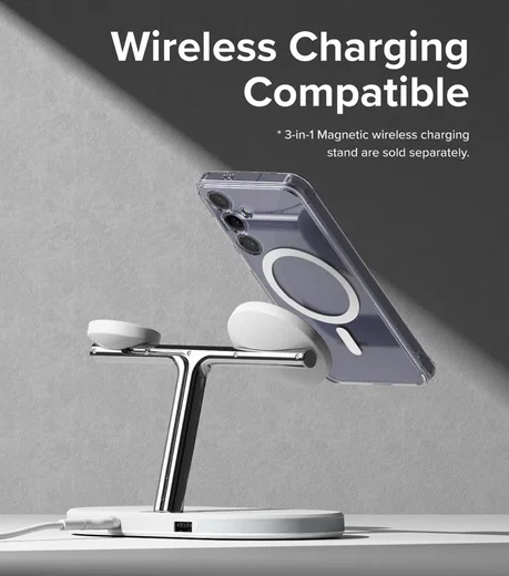 Ringke Fusion Samsung Galaxy S24 Hoesje MagSafe Transparant afbeelding 7