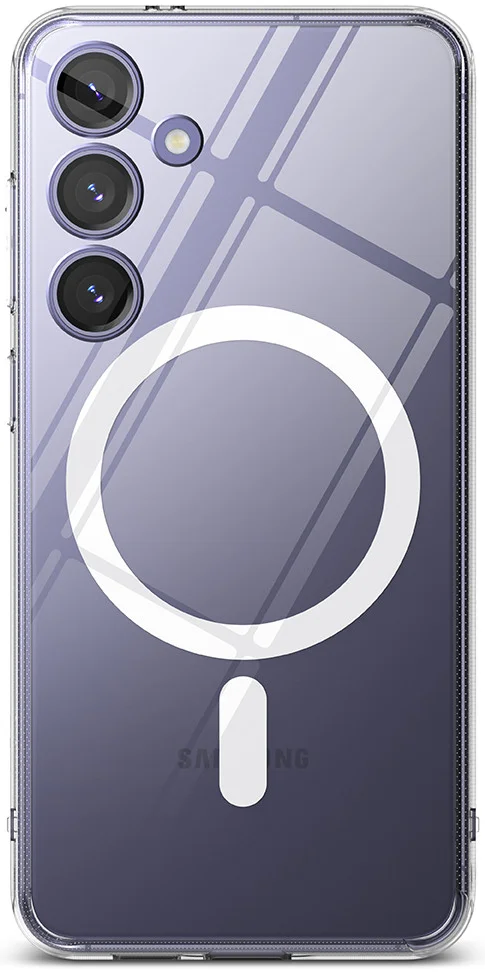 Ringke Fusion Samsung Galaxy S24 Hoesje MagSafe Transparant afbeelding 14
