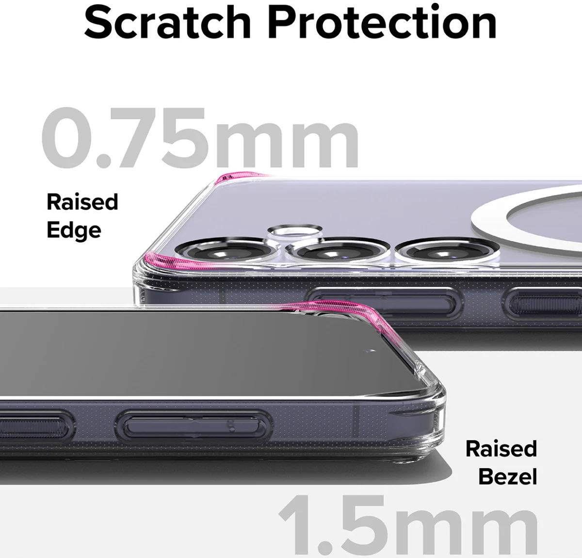 Ringke Fusion Samsung Galaxy S24 Hoesje MagSafe Transparant afbeelding 10
