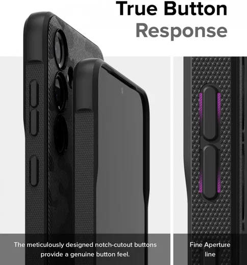 Ringke Onyx Samsung Galaxy S24 Hoesje Flexibel TPU Back Cover Camo afbeelding 12