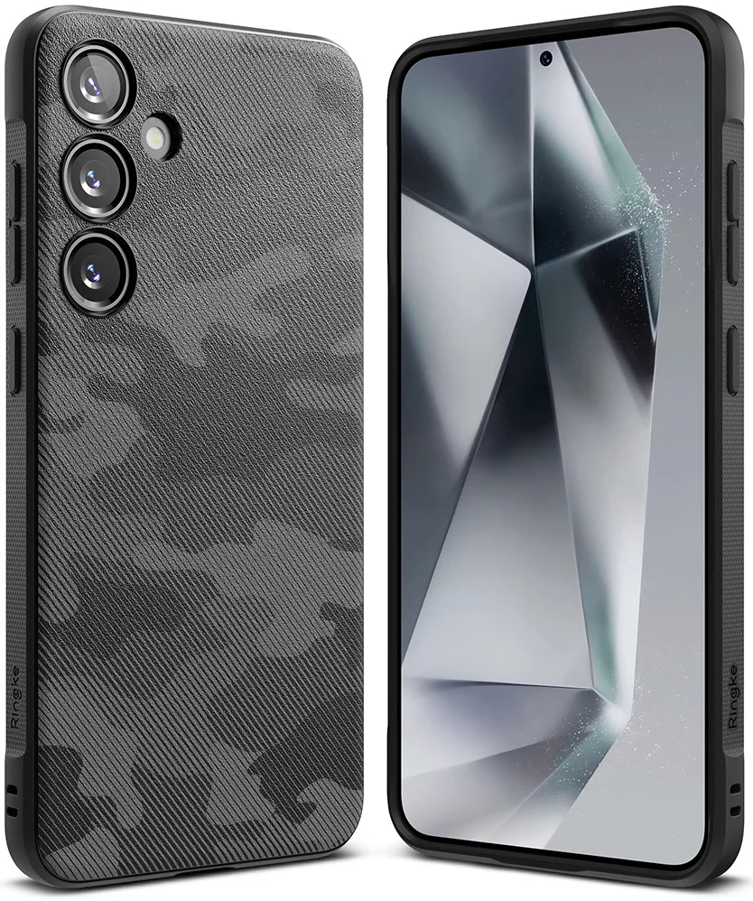 Ringke Onyx Samsung Galaxy S24 Hoesje Flexibel TPU Back Cover Camo afbeelding 2