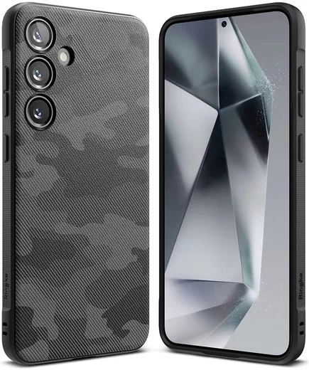 Ringke Onyx Samsung Galaxy S24 Hoesje Flexibel TPU Back Cover Camo afbeelding 2