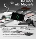Ringke Silicone Samsung Galaxy S24 Hoesje MagSafe Back Cover Zwart afbeelding 3