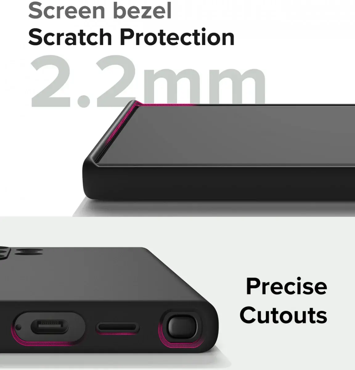 Ringke Silicone Samsung Galaxy S24 Hoesje MagSafe Back Cover Zwart afbeelding 12