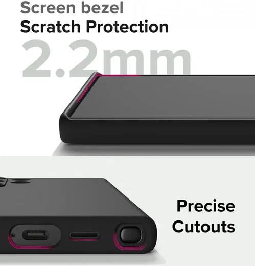 Ringke Silicone Samsung Galaxy S24 Hoesje MagSafe Back Cover Zwart afbeelding 12
