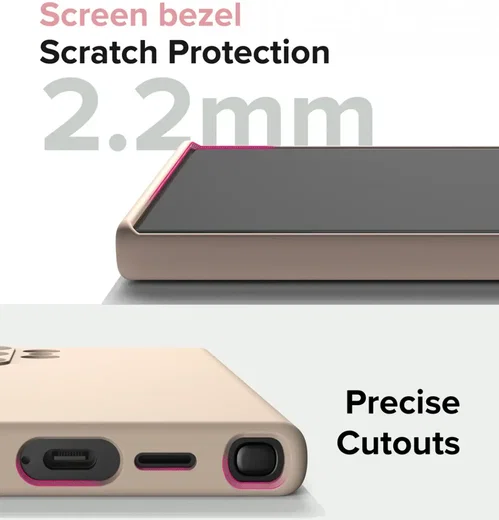 Ringke Silicone Samsung Galaxy S24 Hoesje MagSafe Back Cover Roze afbeelding 12