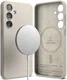 Ringke Silicone Samsung Galaxy S24 Hoesje MagSafe Back Cover Beige afbeelding 2