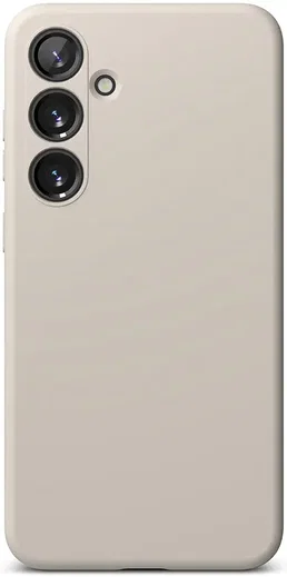 Ringke Silicone Samsung Galaxy S24 Hoesje MagSafe Back Cover Beige afbeelding 17