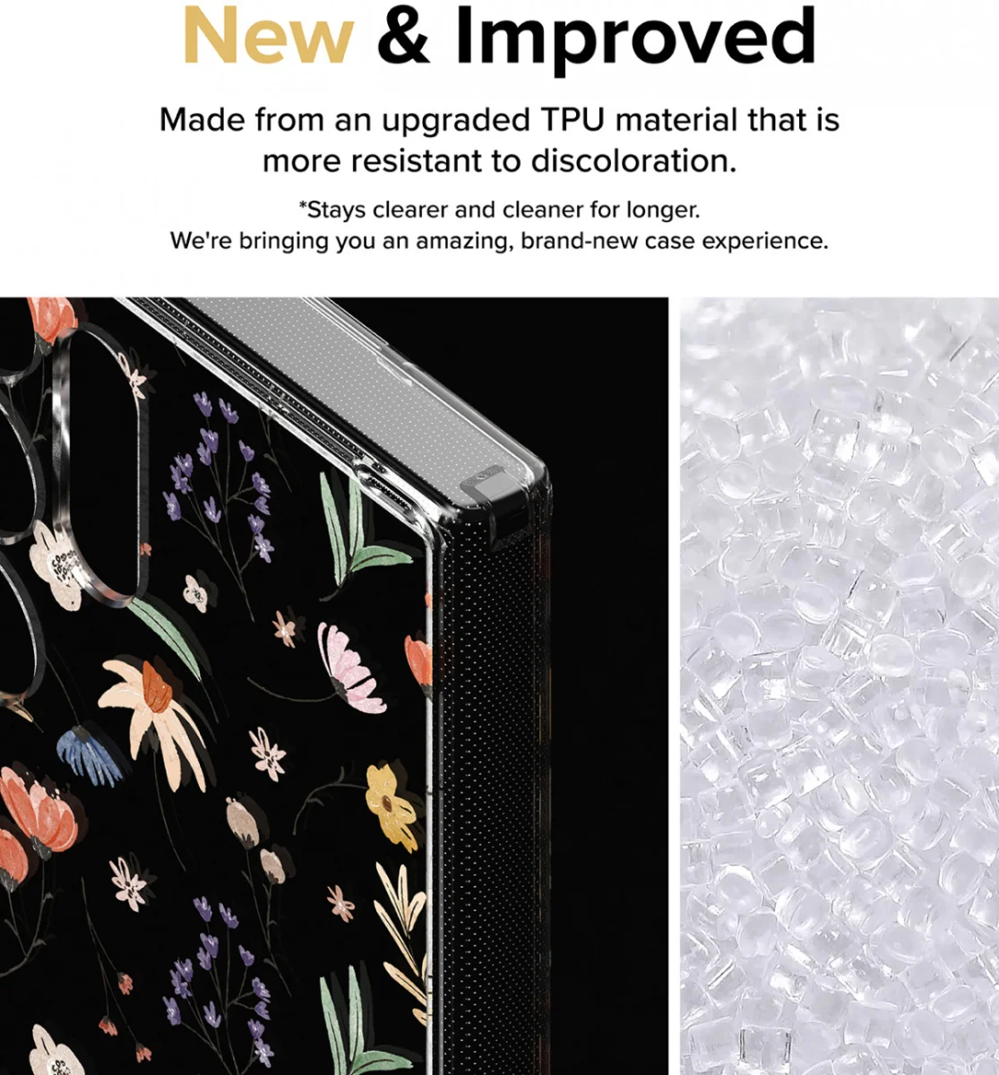 Ringke Fusion Samsung Galaxy S24 Ultra Hoesje Back Cover Dry Flowers afbeelding 6