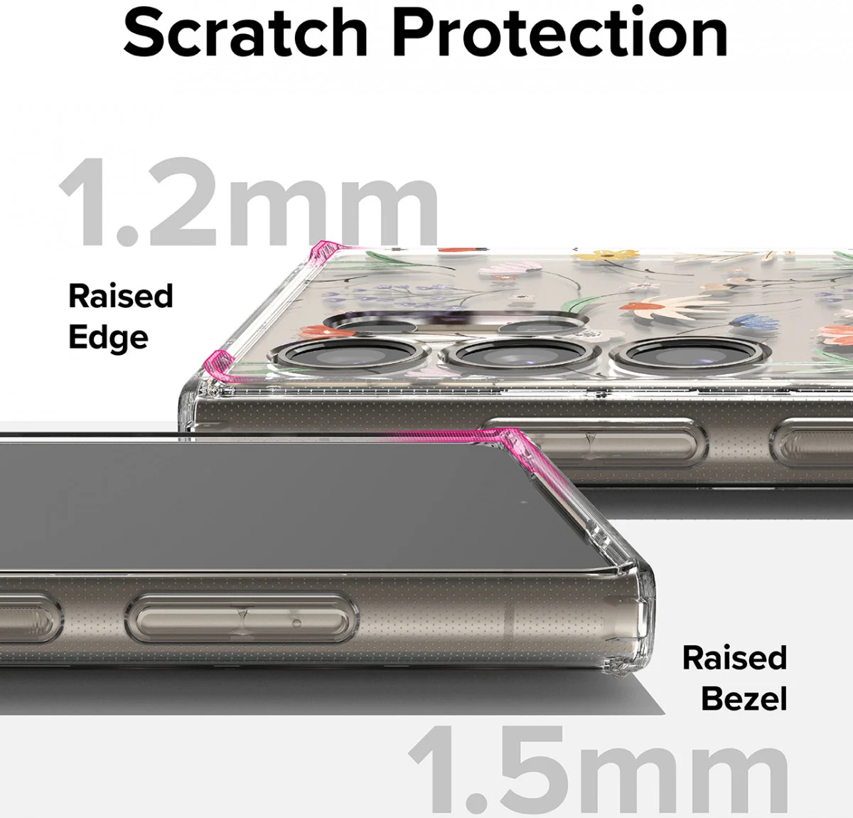 Ringke Fusion Samsung Galaxy S24 Ultra Hoesje Back Cover Dry Flowers afbeelding 11