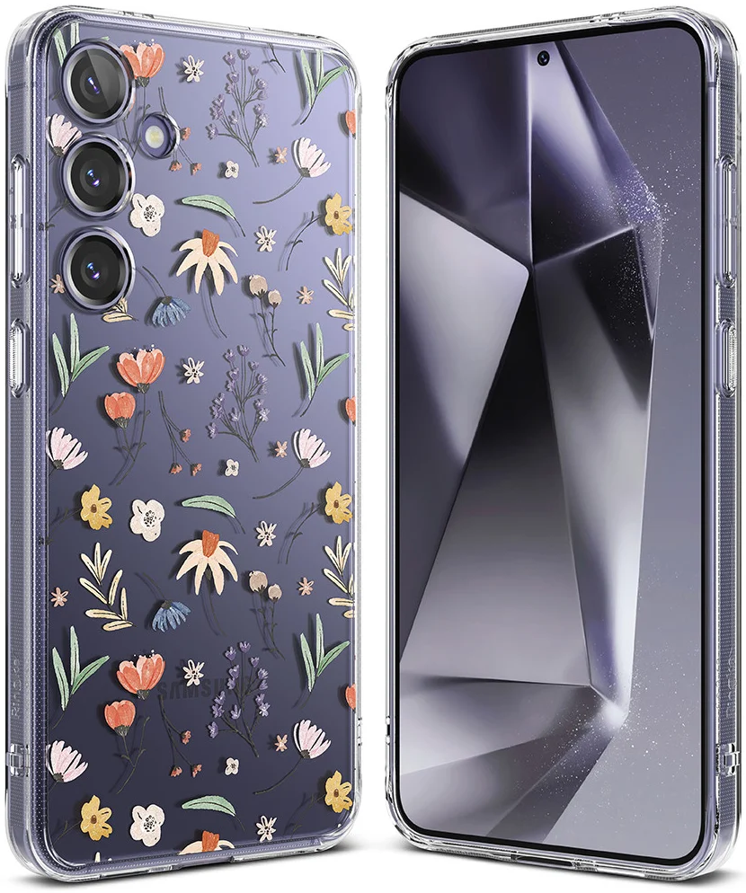 Ringke Fusion Design Samsung Galaxy S24 Hoesje Back Cover Dry Flowers afbeelding 13