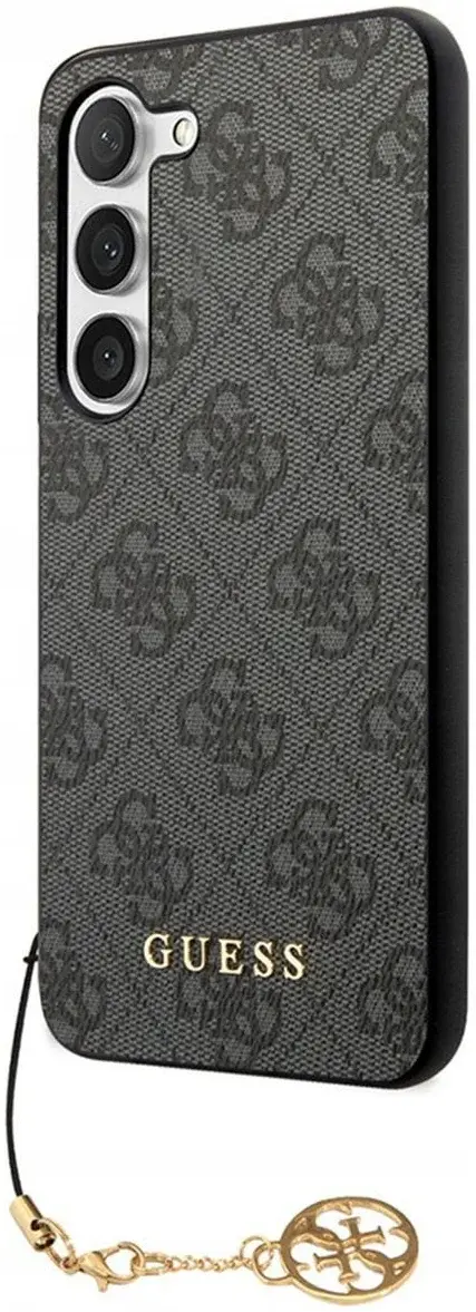 Guess Samsung Galaxy S24 Plus Hoesje Charm Back Cover Zwart afbeelding 2