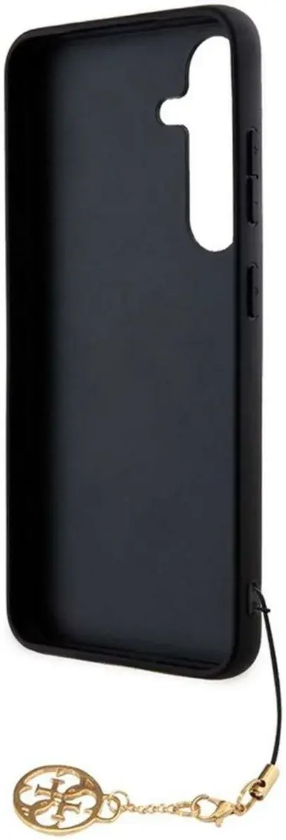 Guess Samsung Galaxy S24 Plus Hoesje Charm Back Cover Zwart afbeelding 6