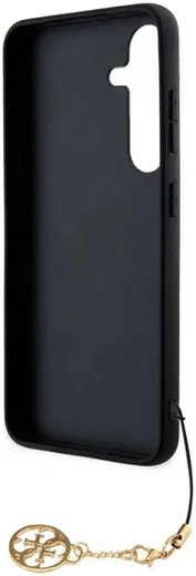 Guess Samsung Galaxy S24 Plus Hoesje Charm Back Cover Zwart afbeelding 6