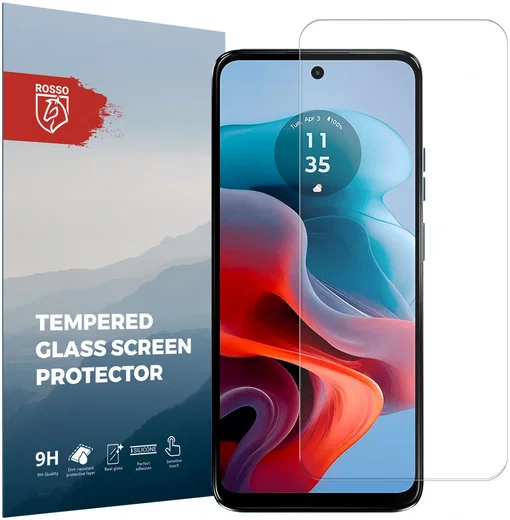 Rosso Motorola Moto G34 9H Tempered Glass Screen Protector afbeelding 1