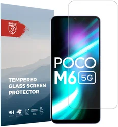 Rosso Xiaomi Redmi 13 4G / Poco M6 9H Tempered Glass Screen Protector afbeelding