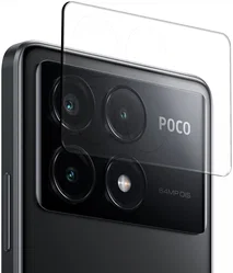 Rosso Xiaomi Poco X6 Pro Camera Lens Protector Transparant afbeelding